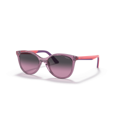 Óculos De Sol Para Crianças Vogue Eyewear Unisex 0vj2013 Transparent Cherry Violet Dark